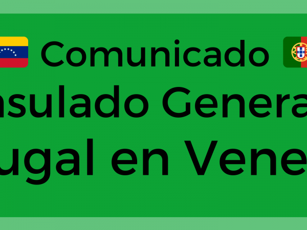 COMUNICADO OFICIAL CONSULADO PORTUGAL COVID-19