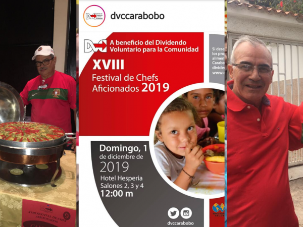 FESTIVAL DE CHEFS AFICIONADOS                                  A BENEFICIO DEL DIVIDENDO VOLUNTARIO PARA LA COMUNIDAD